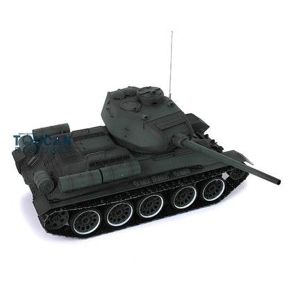Henglong 1/16 TK7.0 Promotion Soviet Union T34-85 3909 RTR RC Tank BB Infrared Combat Smoke Metal Barrel Tracks Sprockets Idlers Wheels