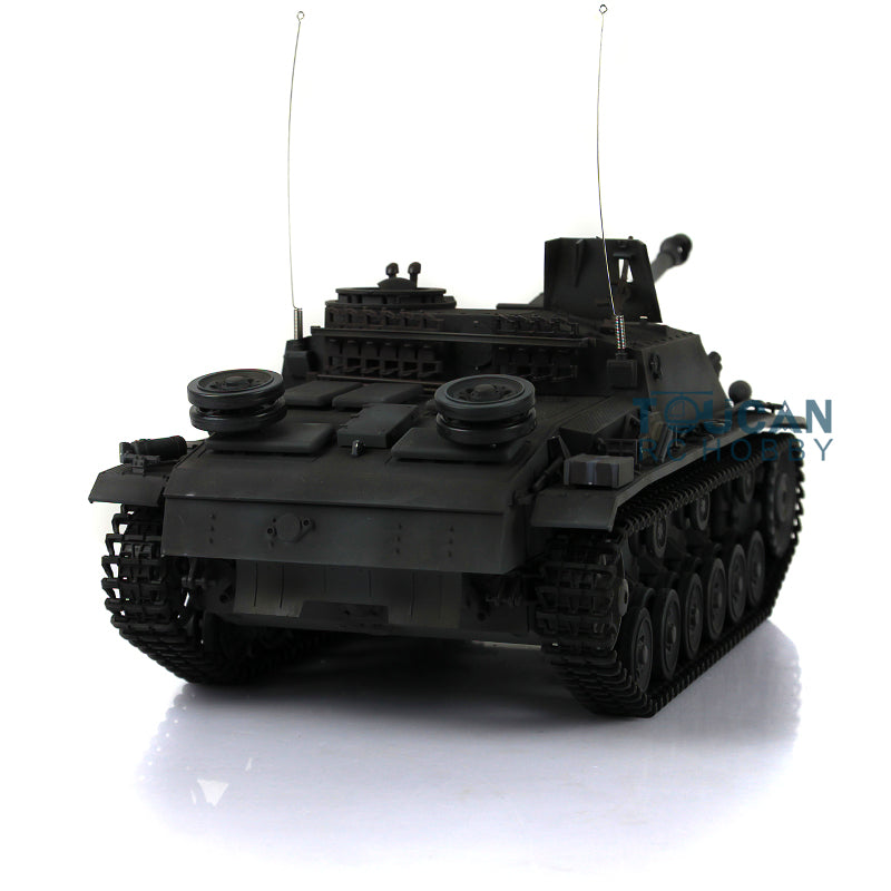 Henglong 1/16 TK7.0 Promotion 3868 German Stug III RTR RC Tank BB Unit IR Smoke Metal Tracks Idlers Sprockets Wheels Gearbox Barrel