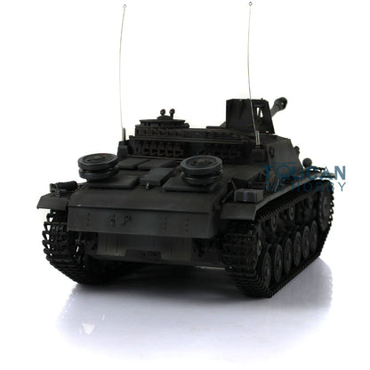 Henglong 1/16 TK7.0 Promotion 3868 German Stug III RTR RC Tank BB Unit IR Smoke Metal Tracks Idlers Sprockets Wheels Gearbox Barrel