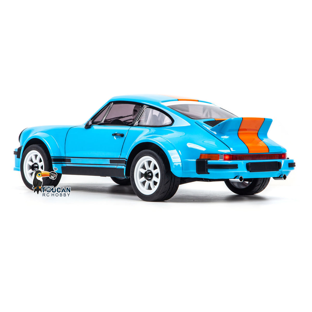 TRACTION HOBBY 1/6 Remote Control Rally Car 4X4 RC Vehicle Metal Chassis Light System Independent Suspension No Battery Charger