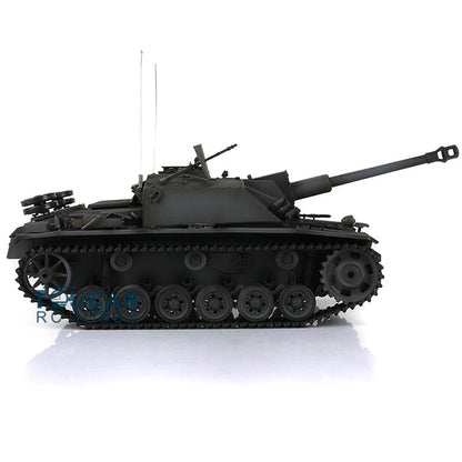 Henglong Plastic 1/16 TK7.0 German Stug III 3868 RTR RC Tank Model Infrared Combat BB Unit Smoke Lights 2 Sounds Metal Barrel