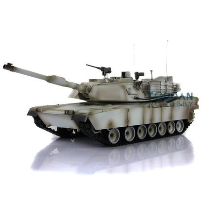 Henglong 1/16 TK7.0 2.4G Promotion USA Abrams M1A2 3918 RTR RC Tank Model with BB IR Smoke Metal Barrel Sprockets Idlers Wheels