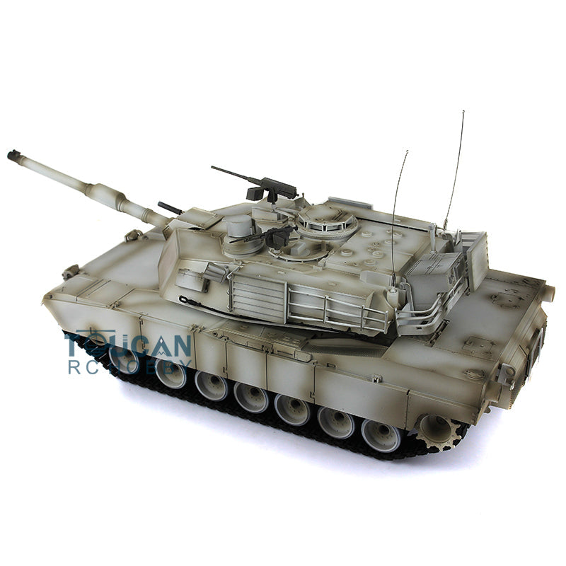 Henglong 1/16 TK7.0 Professional 3918 USA Abrams RTR RC Tank 360 Degrees Turret Barrel Recoil BB IR Smoke Metal Sprockets Idlers Road Wheels