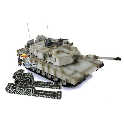HengLong 3918 RTR RC Tank Full Metal Chassis With Plastic Hull TK7.1 Leopard2A6 M1A2 Sound Main Board with 360 Degrees Turret Barrel Recoil BB