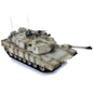 Henglong 1/16 2.4G TK7.0 Plastic USA Abrams M1A2 3918 RTR RC Tank Military Vehicle Model with BB IR Smoke Sound Light Metal Barrel
