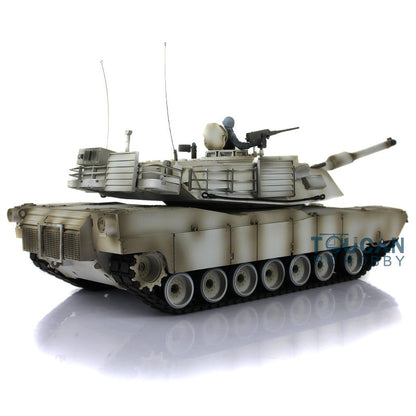 Henglong 1/16 TK7.0 2.4G Promotion USA Abrams M1A2 3918 RTR RC Tank Model with BB IR Smoke Metal Barrel Sprockets Idlers Wheels