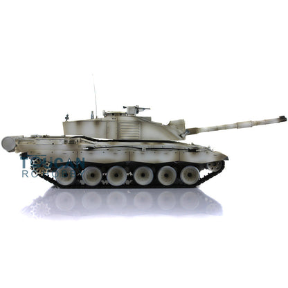 Henglong 1/16 2.4G TK7.0 Plastic British Challenger II 3908 RTR RC Tank Armored Vehicle Model BB Unit Infrared Combat Smoke