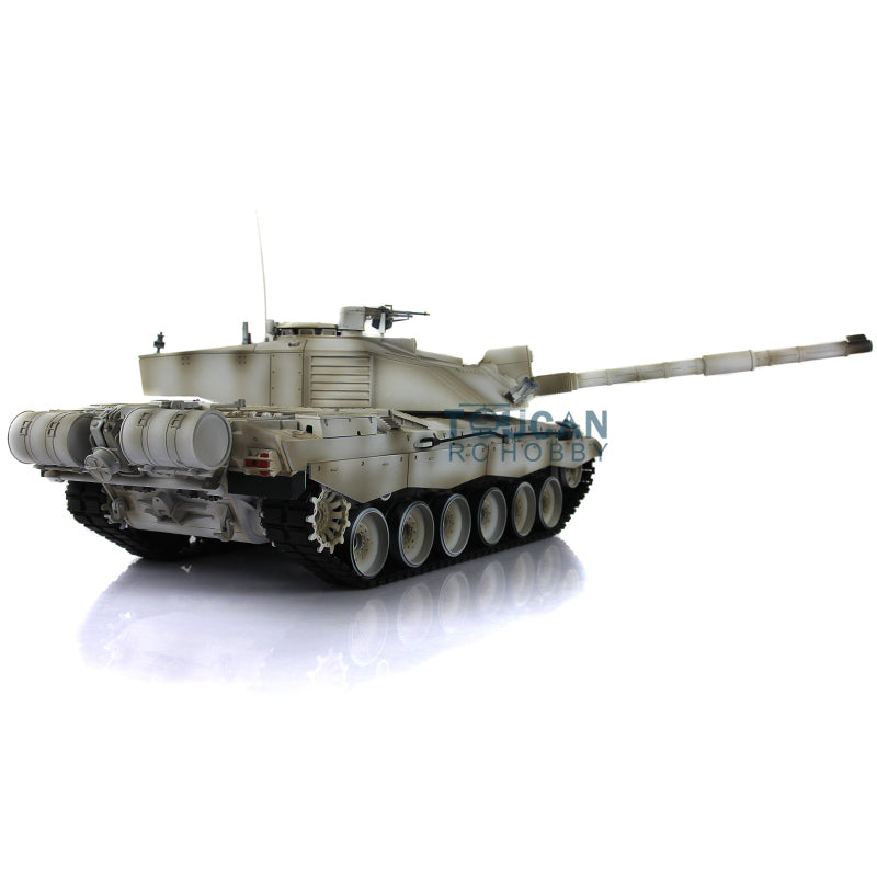 Henglong 1/16 2.4G TK7.0 Plastic British Challenger II 3908 RTR RC Tank Armored Vehicle Model BB Unit Infrared Combat Smoke