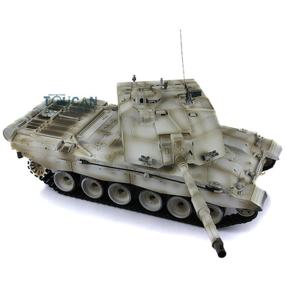 Henglong 1/16 2.4G TK7.0 Plastic British Challenger II 3908 RTR RC Tank Armored Vehicle Model BB Unit Infrared Combat Smoke
