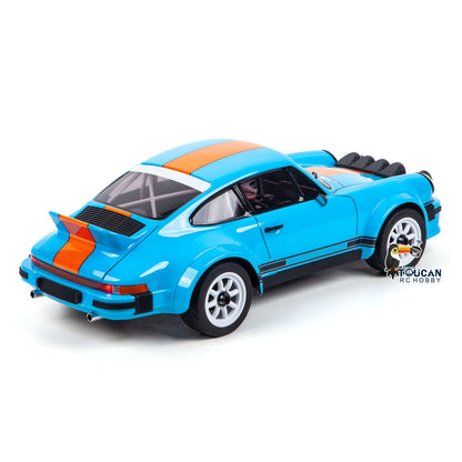 TRACTION HOBBY 1/6 Remote Control Rally Car 4X4 RC Vehicle Metal Chassis Light System Independent Suspension No Battery Charger