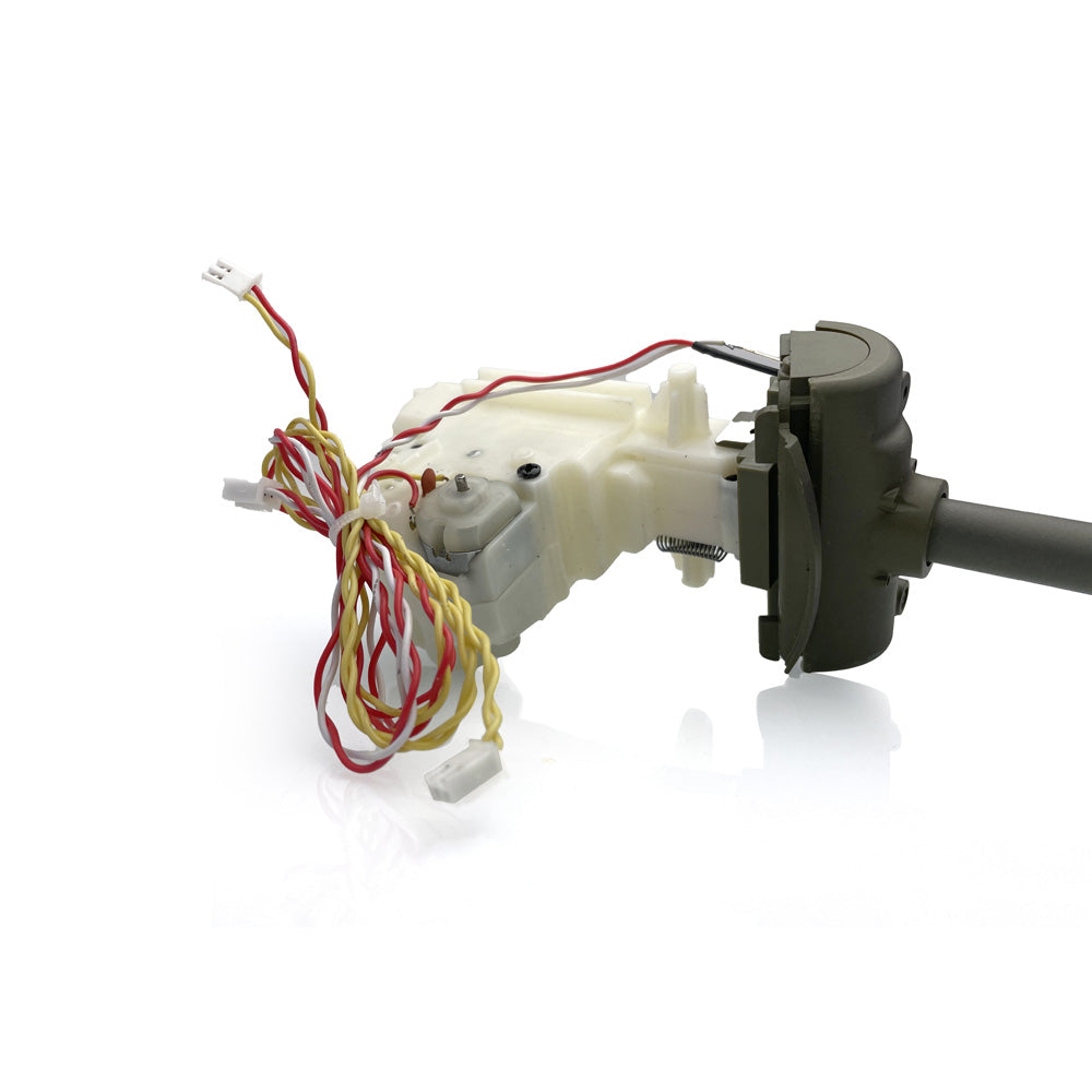 Telescopic Metal shooting Long Barrel With Shooting Gearbox Wires For HL 1/16 USA M4A3 Sherman 3898 RC Tank Vehicloe Model Parts