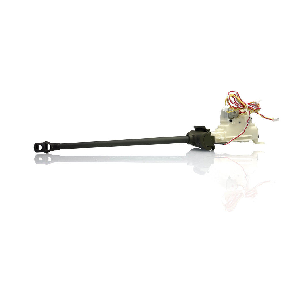 Telescopic Metal shooting Long Barrel With Shooting Gearbox Wires For HL 1/16 USA M4A3 Sherman 3898 RC Tank Vehicloe Model Parts