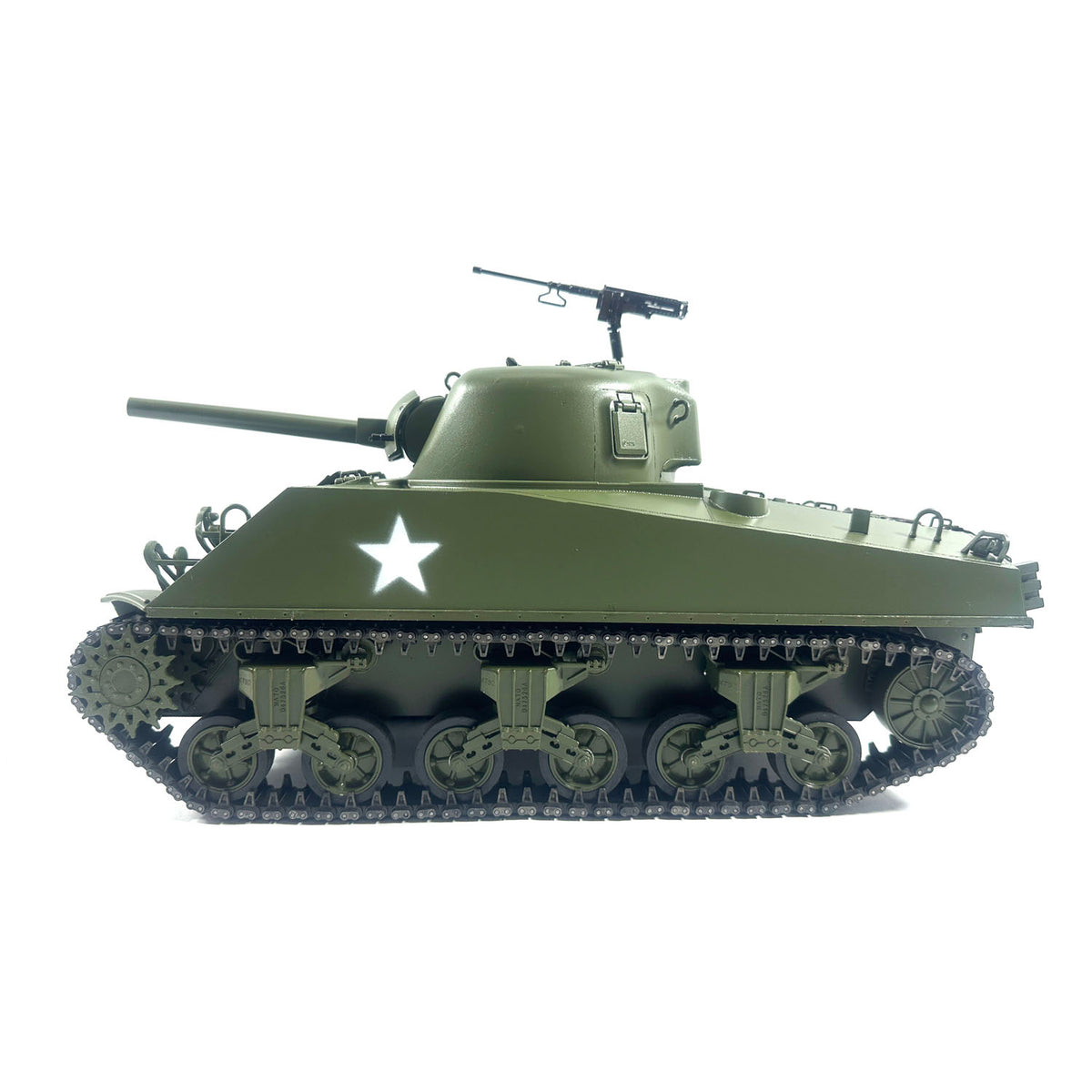 TOUCAN RC HOBBY Mato 100% Metal 1/16 Scale Army Green M4A3 Sherman Infrared Ver KIT RC Tank 1230 Upper Hull Chassis Remote Control Model
