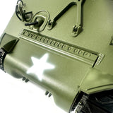 Mato 100% Metal 1/16 Scale Army Green M4A3 Sherman BB Ver KIT Remote Control Tank 1230 Tracks Barrel DIY Model