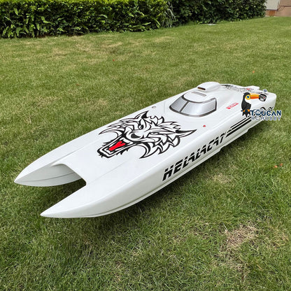 TOUCAN RC HOBBY G30E 30CC DIY Model Prepainted Gasoline Race KIT RC Boat Hull Only for Advanced Player without Engine Battery Radio Shaft