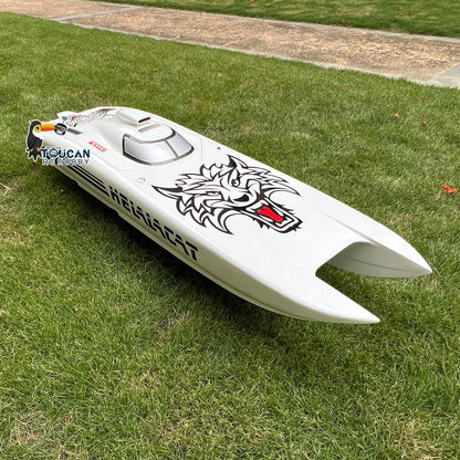 TOUCAN RC HOBBY G30E 30CC DIY Model Prepainted Gasoline Race KIT RC Boat Hull Only for Advanced Player without Engine Battery Radio Shaft