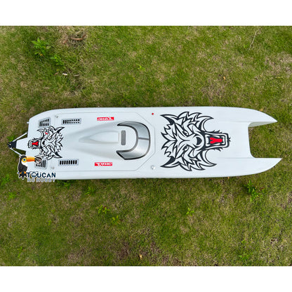 G30E 30CC Fiberglas Benzin Rennmodell ARTR RC Boot Wellenmotor ohne Funksystem Servos Fernbedienung Spielzeug