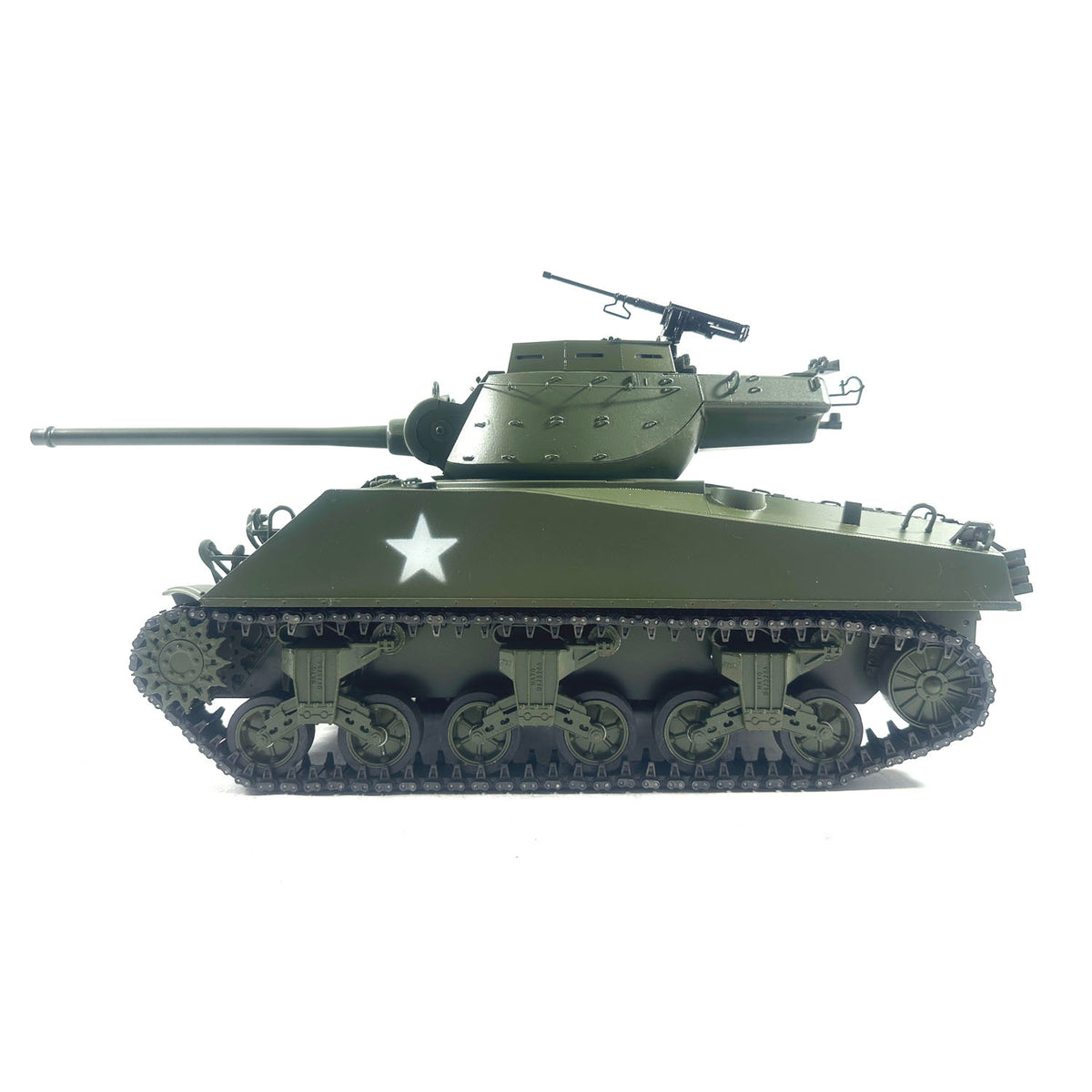 Mato 100 % Metall, 1/16, Armeegrün, M36B1 Zerstörer, Infrarot-KIT, RC-Panzer 1231, Oberrumpf, Chassis, Laufketten