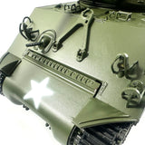 Mato 100% Metal 1/16 Scale Army Green M36B1 Destroyer Infrared KIT RC Tank 1231 Upper Hull Chassis Barrel Tracks