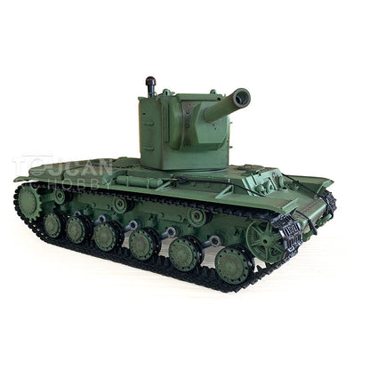 Henglong 1/16 TK7.0 Plastic Soviet KV-2 3949 RTR RC Tank with Barrel Recoil BB Unit Infrared Combat Smoke Sound Light System