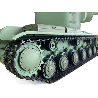 Henglong 1/16 TK7.0 Plastic Soviet KV-2 3949 RTR RC Tank with Barrel Recoil BB Unit Infrared Combat Smoke Sound Light System