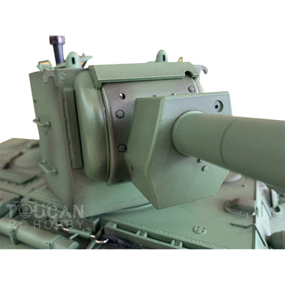 Henglong 1/16 TK7.0 Plastic Soviet KV-2 3949 RTR RC Tank with Barrel Recoil BB Unit Infrared Combat Smoke Sound Light System