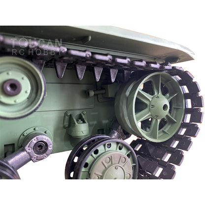 Henglong 1/16 Plastic TK7.0 Soviet KV-2 RTR RC Tank 3949 with FPV 360 Degrees Turret Barrel Recoil BB IR Smoke Steel Gearbox