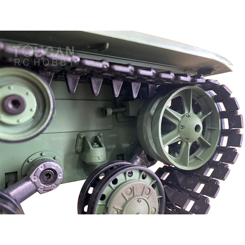 Henglong 1/16 TK7.0 Plastic Soviet KV-2 3949 RTR RC Tank with Barrel Recoil BB Unit Infrared Combat Smoke Sound Light System