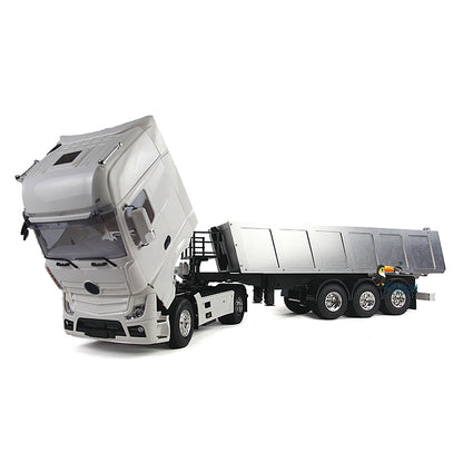 Toucanrc 1/14 Skala Fernbedienung 2 Achsen DIY KIT für TAMIYA Traktor Lkw Dump Trailer Semi-metall Platz