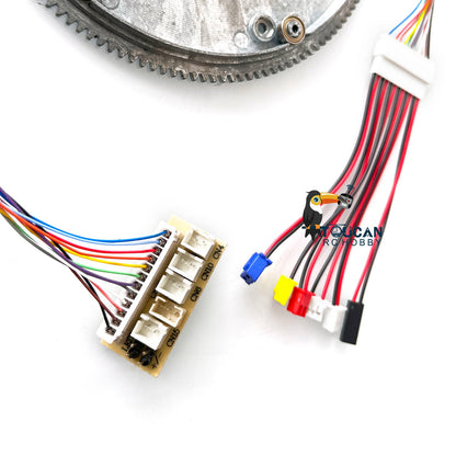 1/16 Electric Slip Ring Ans Small Gear For TK7.0 6.0 Mainbord HL Remote Control Mlitary Tank Vehicle Replacement Part Model