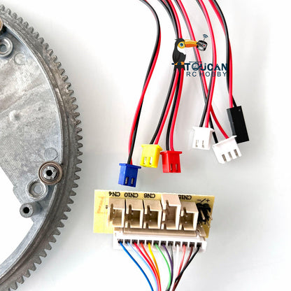 1/16 Electric Slip Ring Ans Small Gear For TK7.0 6.0 Mainbord HL Remote Control Mlitary Tank Vehicle Replacement Part Model