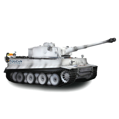 Henglong 1/16 TK7.0 Promotion Tiger I RC Tank 3818 with Barrel Recoil 360 Degrees Turret IR Smoke Metal Tracks Sprockets Idlers Wheels
