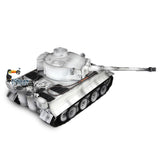 Henglong 1/16 TK7.0 Tiger I RC Tank Model 3818 FPV With 360Turret Barrel Recoil Metal Tracks Sprockets Idlers Driving Gearbox