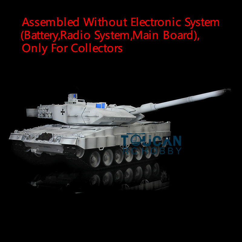 Henglong 1/16 Plastic German Leopard 2 A6 Static Tank 3889 Decorative Collection Display Model Without Electronic System