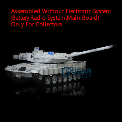 Henglong 1/16 Plastic German Leopard 2 A6 Static Tank 3889 Decorative Collection Display Model Without Electronic System