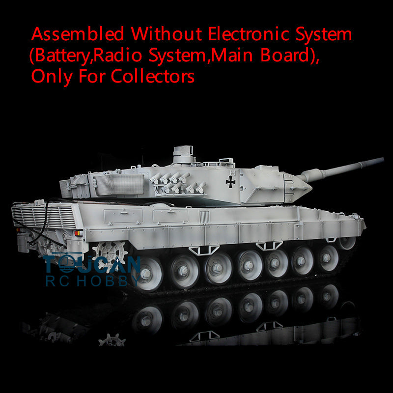 Henglong 1/16 Plastic German Leopard 2 A6 Static Tank 3889 Decorative Collection Display Model Without Electronic System