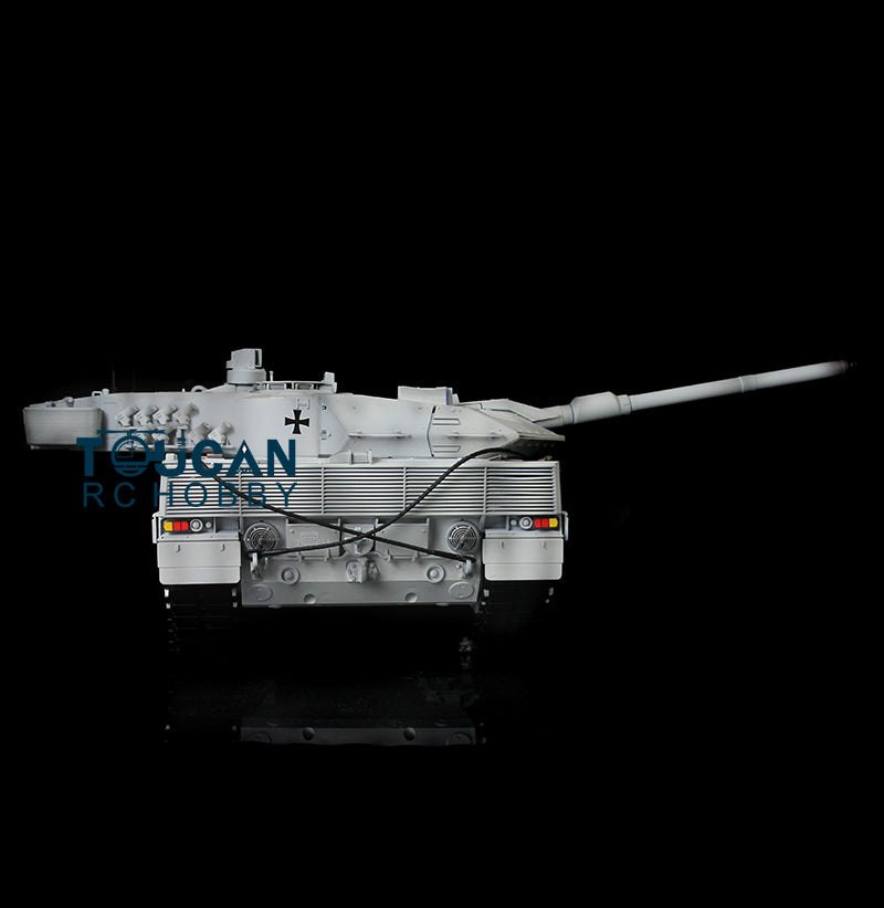 Henglong TK7.0 Leopard2A6 im Maßstab 1/16, fahrbereit, ferngesteuerter BB-IR-Panzer, 3889 Lauf, Rückstoß, Metallkette, Gummi, Rauchgeräusch