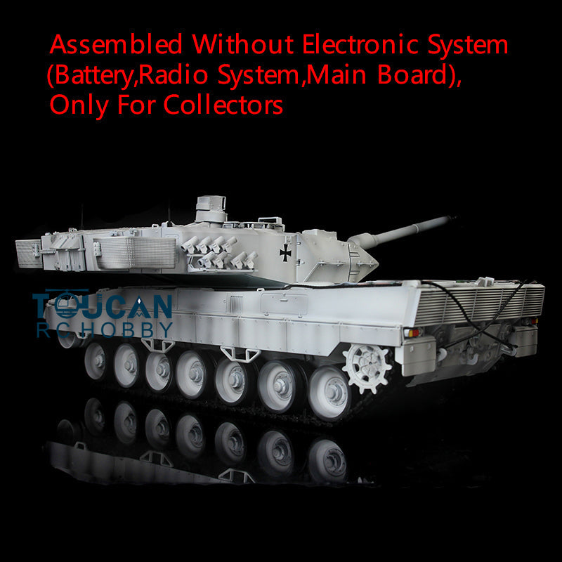 Henglong 1/16 Plastic German Leopard 2 A6 Static Tank 3889 Decorative Collection Display Model Without Electronic System