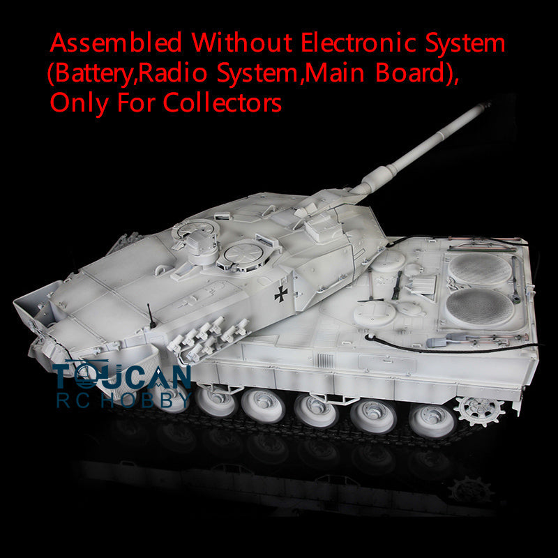 Henglong 1/16 Plastic German Leopard 2 A6 Static Tank 3889 Decorative Collection Display Model Without Electronic System