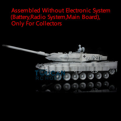 Henglong 1/16 Plastic German Leopard 2 A6 Static Tank 3889 Decorative Collection Display Model Without Electronic System
