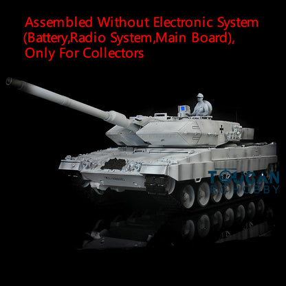 Henglong 1/16 Plastic German Leopard 2 A6 Static Tank 3889 Decorative Collection Display Model Without Electronic System