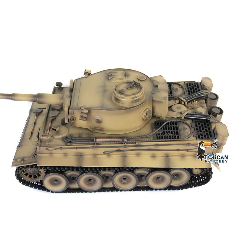 Henglong 1/16 TK7.0 Promotion German Tiger I 3818 RTR RC Tank Barrel Recoil BB IR Smoke Metal Tracks Sprockets Idlers Wheels