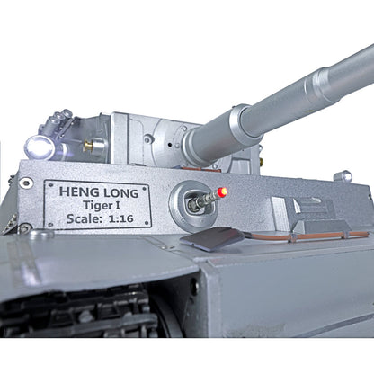 Henglong 1/16 TK7.1 Full Metal 3818-Pro German Tiger I RTR RC Tank with 360 Degrees Turret BB IR Smoke Sound Light System
