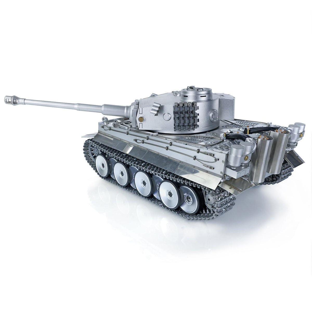Henglong 1/16 TK7.1 Full Metal 3818-Pro German Tiger I RTR RC Tank with 360 Degrees Turret BB IR Smoke Sound Light System