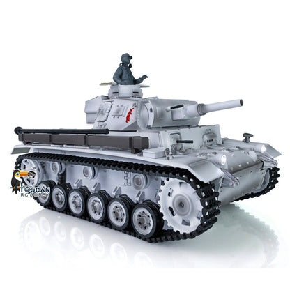 Henglong 1/16 TK7.0 Promotion German Panzer III H RTR RC Tank 3849 BB Infrared System Smoke Metal Barrel Tracks Sprockets Idlers Wheels Gearbox Tracks
