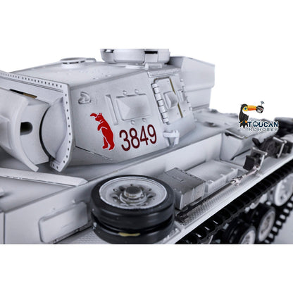 Henglong 1/16 TK7.0 Promotion German Panzer III H RTR RC Tank 3849 BB Infrared System Smoke Metal Barrel Tracks Sprockets Idlers Wheels Gearbox Tracks