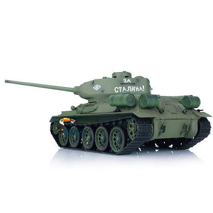 TOUCAN RC HOBBY IOEWOJ278 Henglong 1/16 2.4G TK7.0 Plastic 3909 Soviet Union T34/85 RTR RC Tank BB Infrared Combat 360 Degrees Turret Smoke Metal Barrel