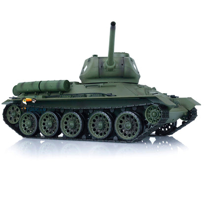 TOUCAN RC HOBBY IOEWOJ278 Henglong 1/16 2.4G TK7.0 Plastic 3909 Soviet Union T34/85 RTR RC Tank BB Infrared Combat 360 Degrees Turret Smoke Metal Barrel