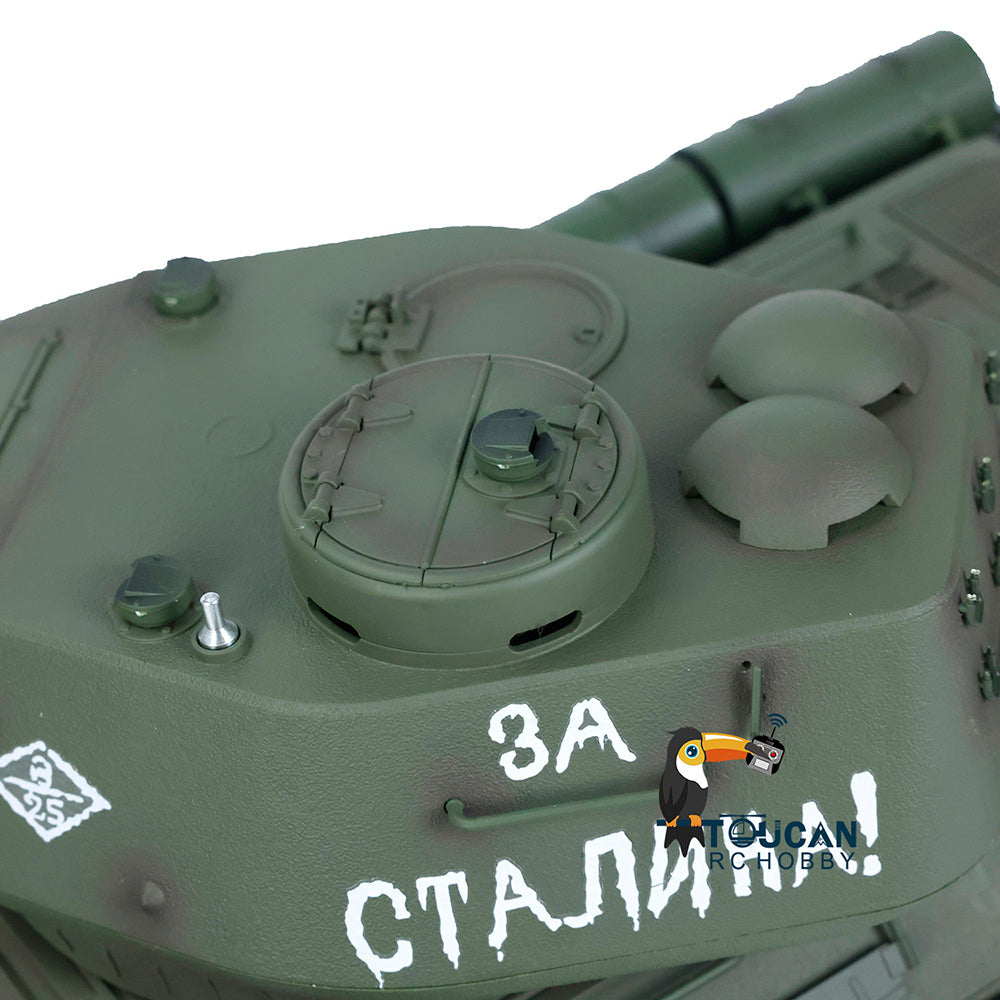 TOUCAN RC HOBBY IOEWOJ278 Henglong 1/16 2.4G TK7.0 Plastic 3909 Soviet Union T34/85 RTR RC Tank BB Infrared Combat 360 Degrees Turret Smoke Metal Barrel
