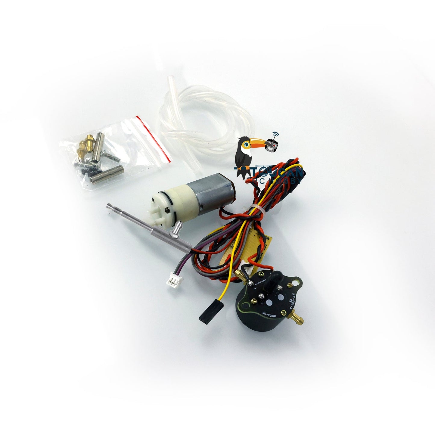 IN Stock Henglong Metal Machine Gun With Smoke Gearbox Unit Spare Parts Universal For Upgrade 1/16 7.0 Main Board RC Tank DIY Model